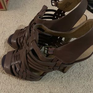 Brown sandals